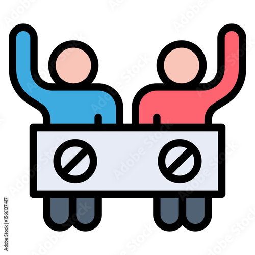 Chanting icon vector image. Can be used for Protest.
