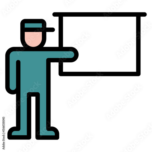 Demonstration icon vector image. Can be used for Protesting and Civil Disobedience.
