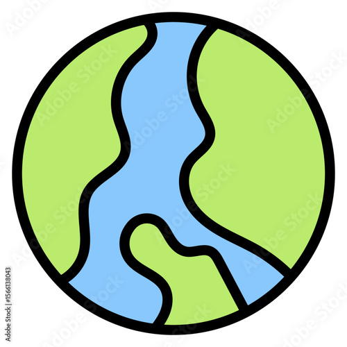 Earth icon vector image. Can be used for Protesting and Civil Disobedience.