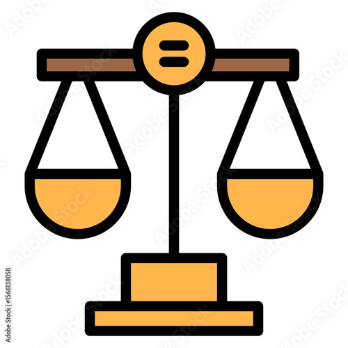 Equality icon vector image. Can be used for Protesting and Civil Disobedience.