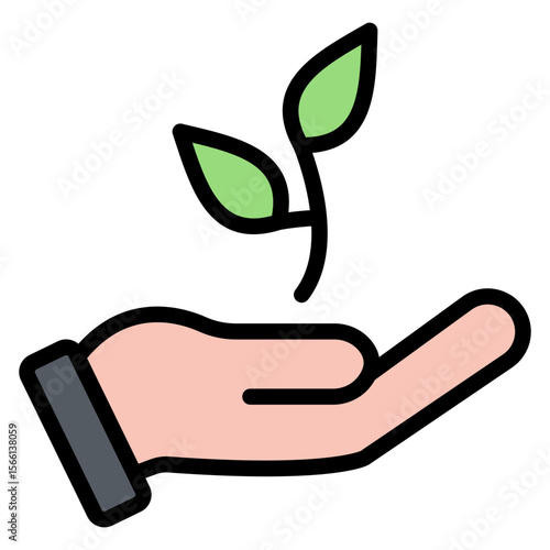 Environment icon vector image. Can be used for Protesting and Civil Disobedience.