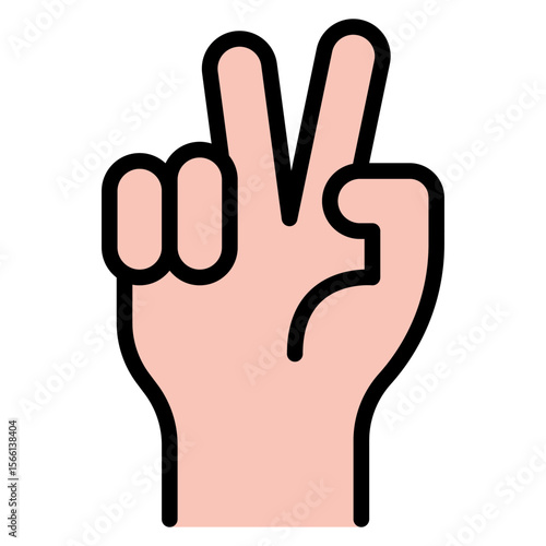 Peace Sign icon vector image. Can be used for Protesting and Civil Disobedience.