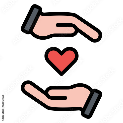 Solidarity icon vector image. Can be used for Protesting and Civil Disobedience.