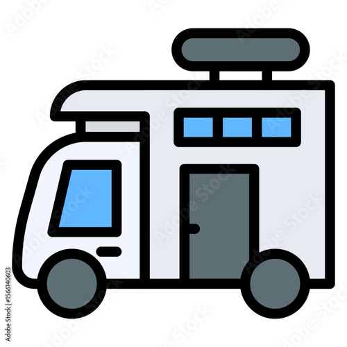 Nomadic Lifestyle icon vector image. Can be used for Lifestyles.