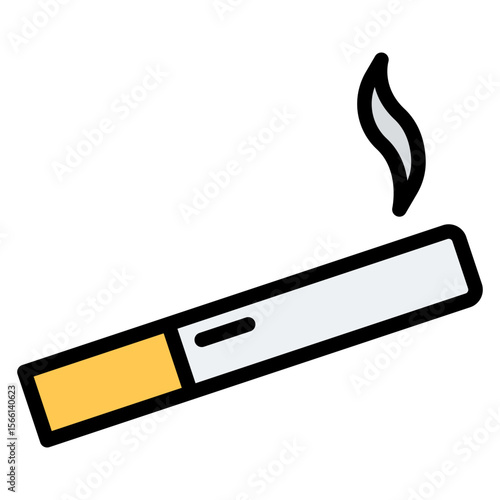 Smoking icon vector image. Can be used for Lifestyles.