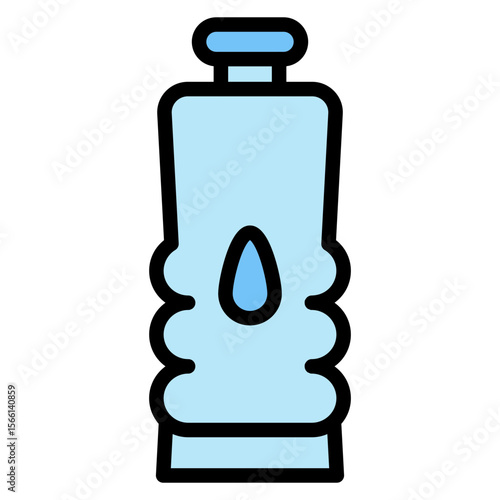 Water Bottle icon vector image. Can be used for Lifestyles.