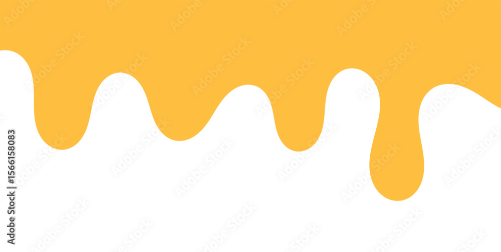 Ταπετσαρία Dripping sweet yellow honey, isolated melting maple syrup