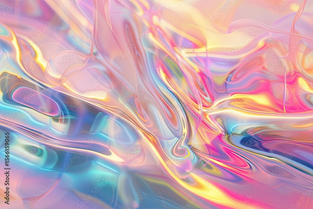 Premium Quality Visual of Abstract Holographic Background Premium Quality Visual of Abstract Holographic Background