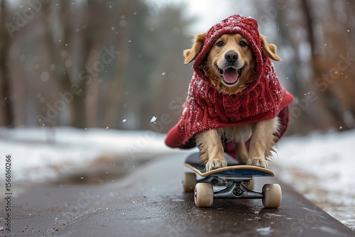 Golden Energy Unleashed: Golden Retrievers Diving, Playing Ball, Skateboarding, and Frolicking Together – A Joyful Showcase of Canine Vitality
Witness the boundless enthusiasm of Golden Retrievers in 