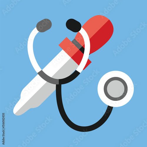 Medical and Pharmaceutical icon set with prescription pad, medicine bottle, pill dispenser, lab test, blood donation, medical conference, research study, medical ethics icon. Simple glyph 