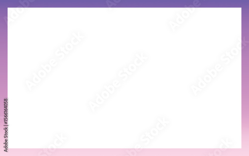Abstract Gradient Border Frame with Central PNG Area - Ideal for Video Masking