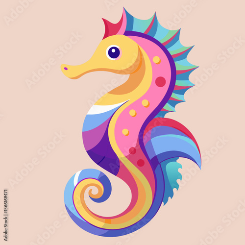 vector illustration of a cartoon snake
