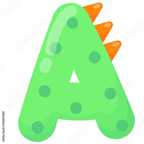Playful Dinosaur Themed Alphabet