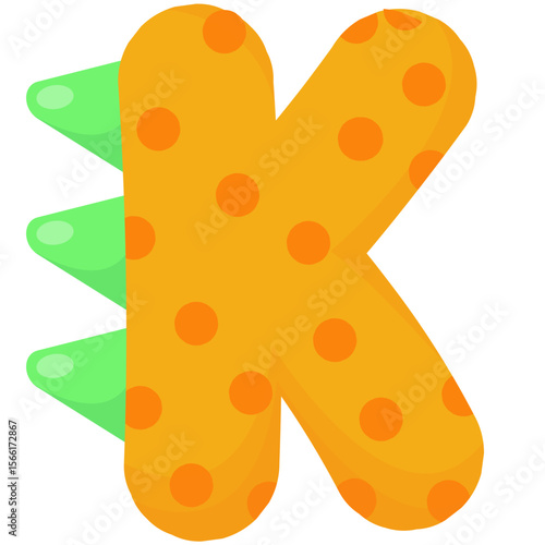 Playful Dinosaur Themed Alphabet