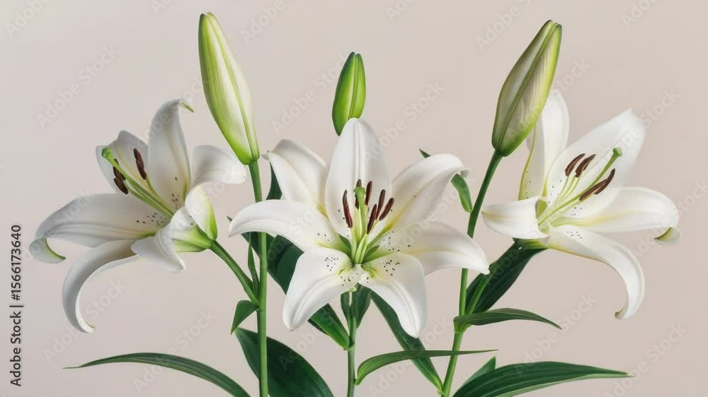 A vase filled with white flowers placed on a table A vase filled with white flowers placed on a table