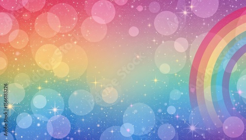 an semi transparent lgbt pride background with subtle rainbow hues, with centered text area, for formal invitations.