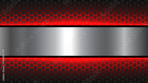 Black and red abstract back...