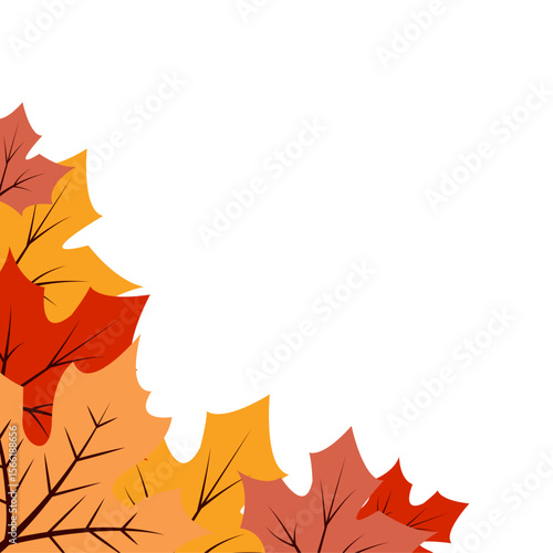 Autumn Leaf Corner