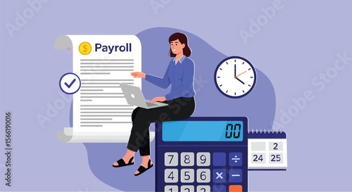 Payroll management software for small business and employee time tracking app