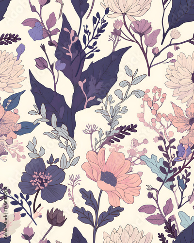 Delicate Floral Pattern Design