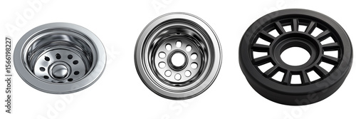 Set of sink drain stopper, isolated