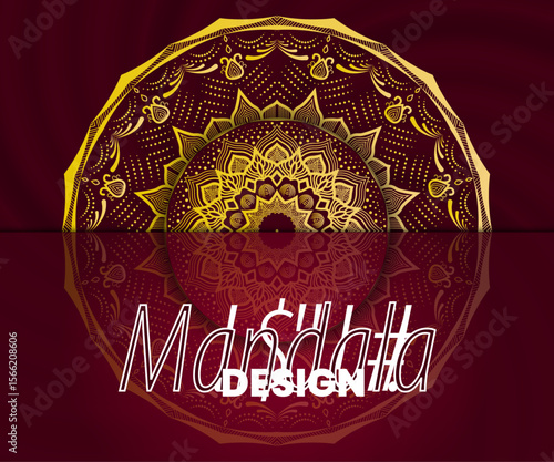 minimal mandala design