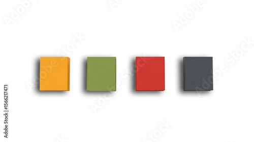 Colorful bookmarks, suitable for marking work drawings or as learning bookmarks