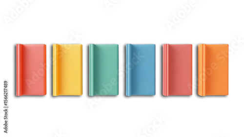 Colorful bookmarks, suitable for marking work drawings or as learning bookmarks