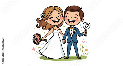 bride and groom