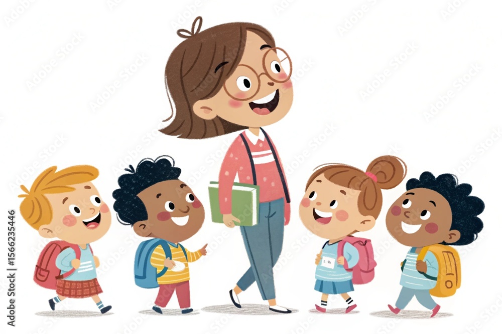 happy family with children happy family with children