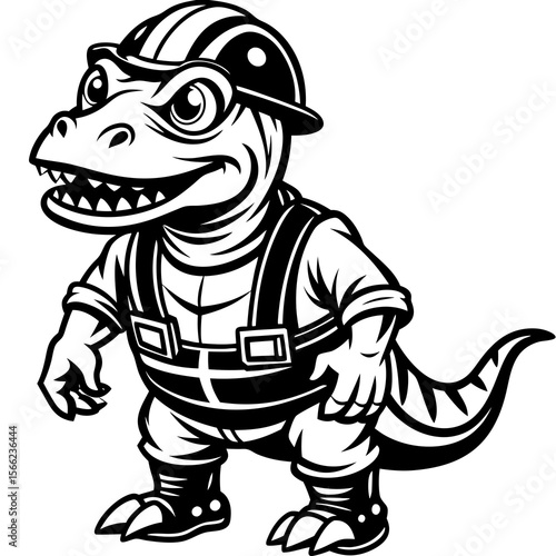 tyrannosaurus rex dinosaur vector