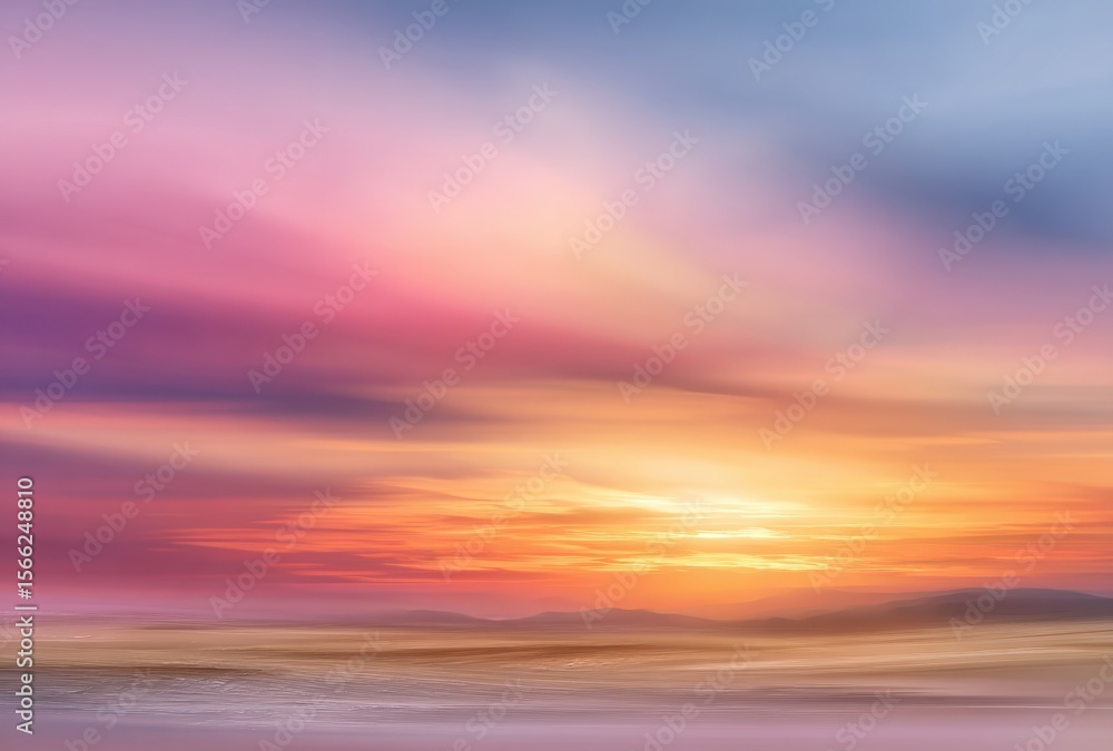 Fototapeta premium sunset at the beach