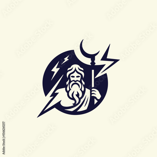 Zeus god logo