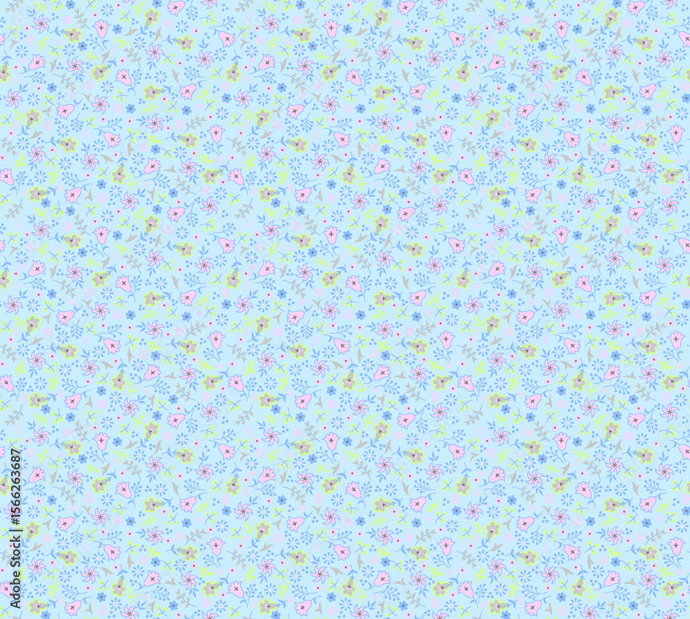 Seamless ethnic summer floral Design print Seamless ethnic summer floral Design print
