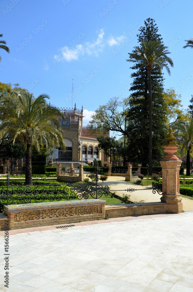 Fototapeta premium Museum of Popular Arts and Customs of Seville