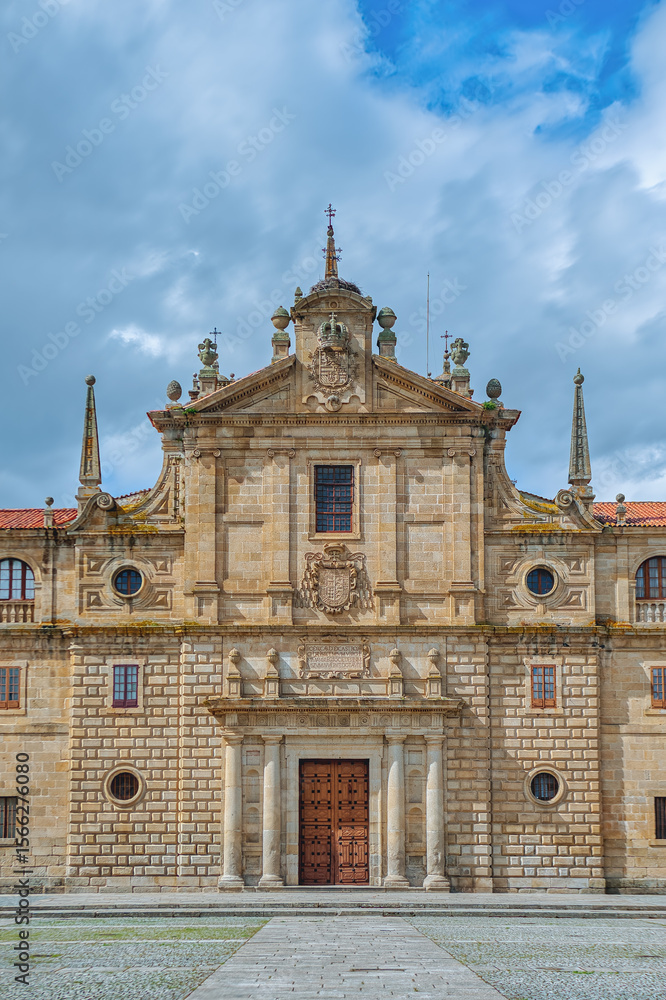 Obraz premium Monforte de Lemos is a city and municipality located in the south of the province of Lugo, in the autonomous community of Galicia.