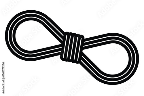 wire with clip vector icon