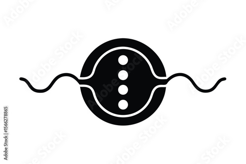 ovulation tracker vector icon