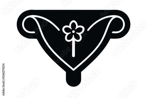feminine hygiene vector icon