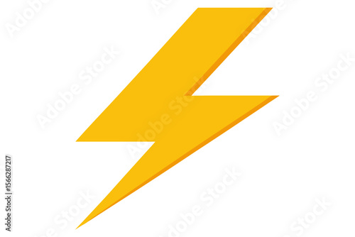 Free Download A Basic And Simple Lightning Bolt Shape For A Clean And Modern Storm Or Energy Icon - GFXLoad