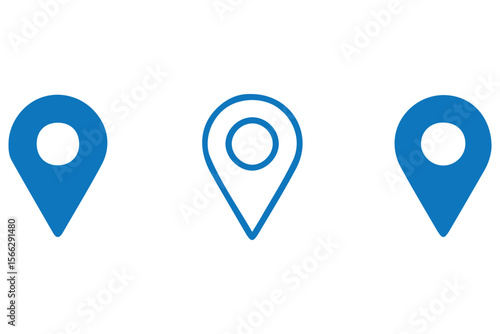 Location pin icon set. Map navigation line style symbol. Gps location sign Free Download
Location pin icon set. Map navigation line style symbol. Gps location sign - GFXLoad