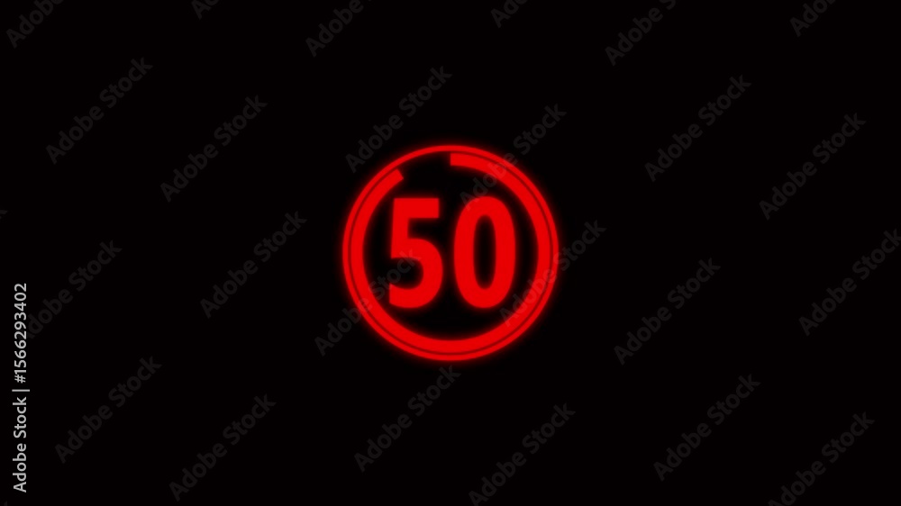 Circle countdown timer 55 seconds animation from 55 to 0 seconds, 55 Seconds countdown timer, Countdown timer, countdown or special offers on promotional materials. Circle countdown timer 55 seconds animation from 55 to 0 seconds, 55 Seconds countdown timer, Countdown timer, countdown or special offers on promotional materials.