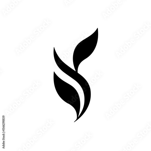 vector flower logo 