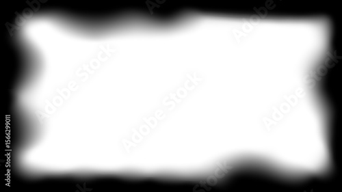 Transparent background vignette edges (blur haze)