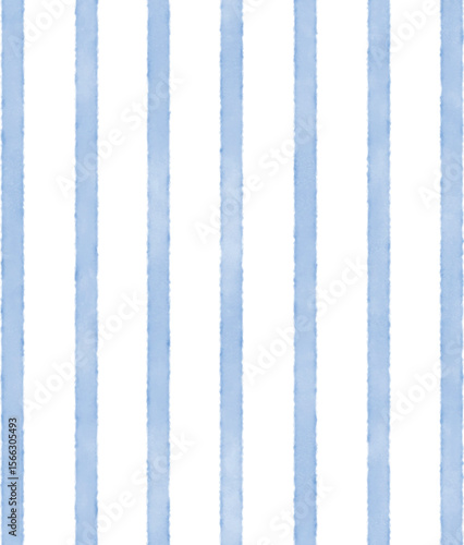 青い水彩の爽やかなストライプ柄背景　Adobe Illustrator Artwork