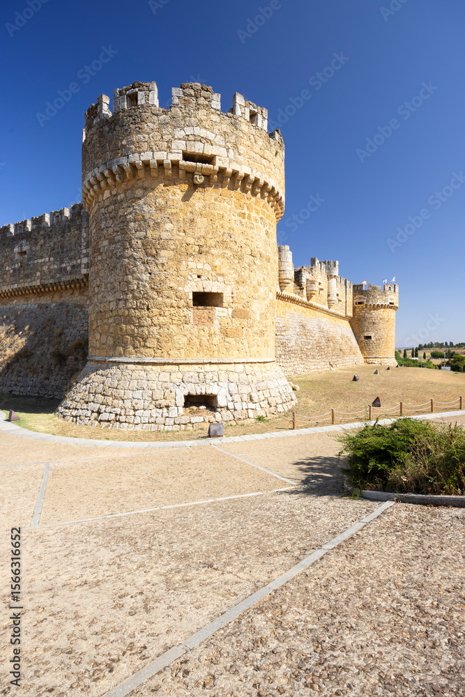 Majestic Medieval Castle in Grajal de Campos, Spain Majestic Medieval Castle in Grajal de Campos, Spain