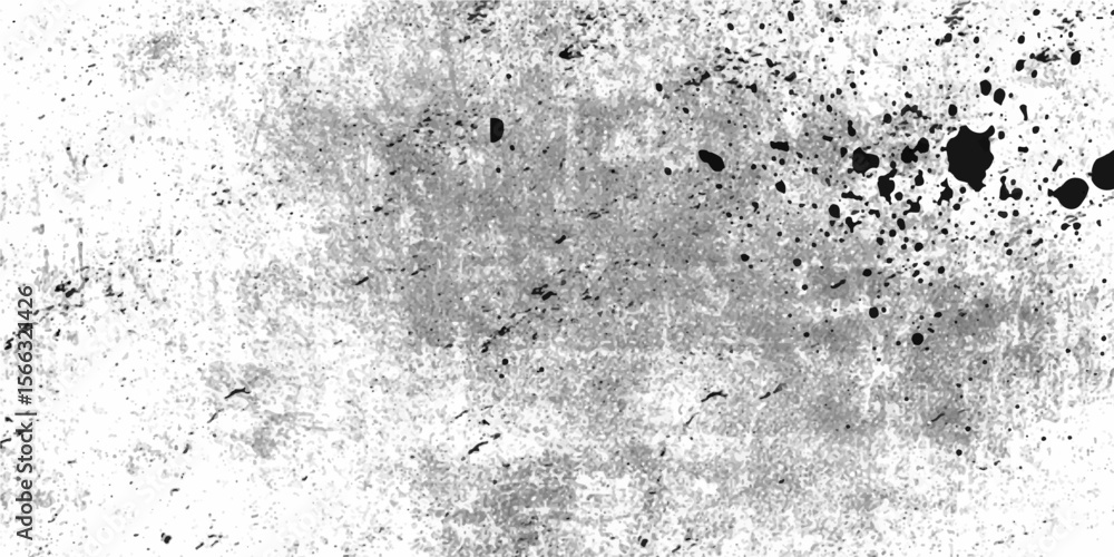 Fototapeta premium Abstract texture dust particle and dust grain on white background. dirt overlay or screen effect use for grunge and vintage image style Vector illustration