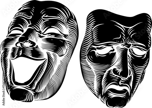 Theater Or Theatre Drama Co...