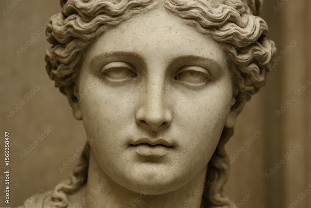 A Timeless Bust of a Greek Goddess A Timeless Bust of a Greek Goddess