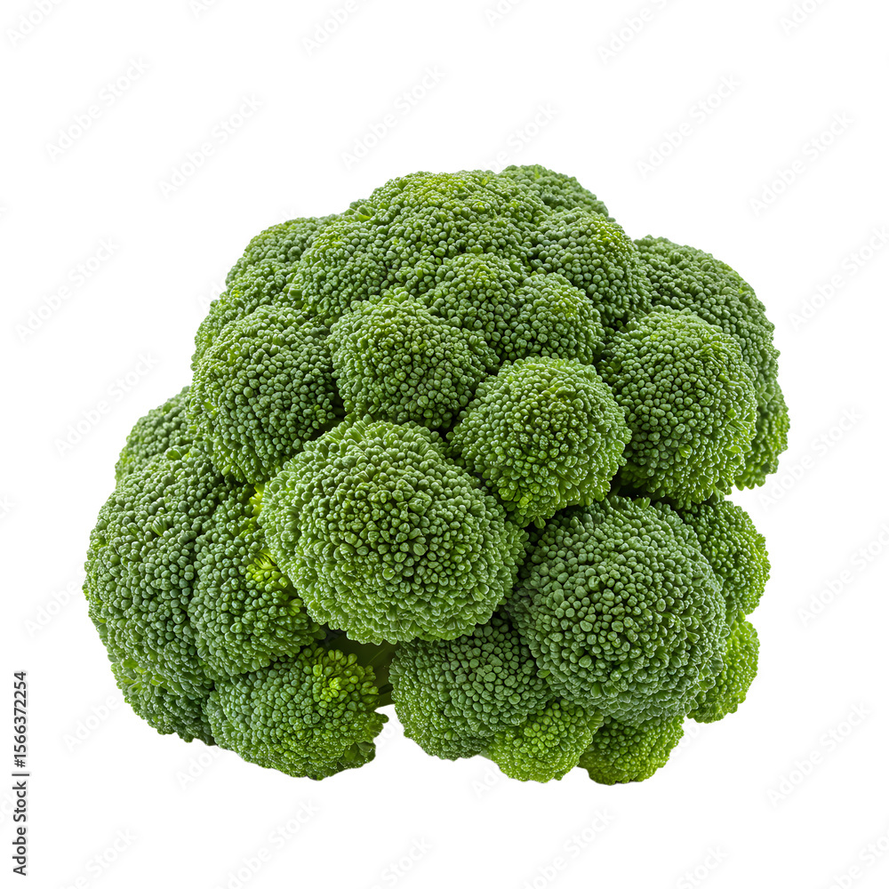 Fresh Green Broccoli Floret Isolated on White Background Food Photography Fresh Green Broccoli Floret Isolated on White Background Food Photography